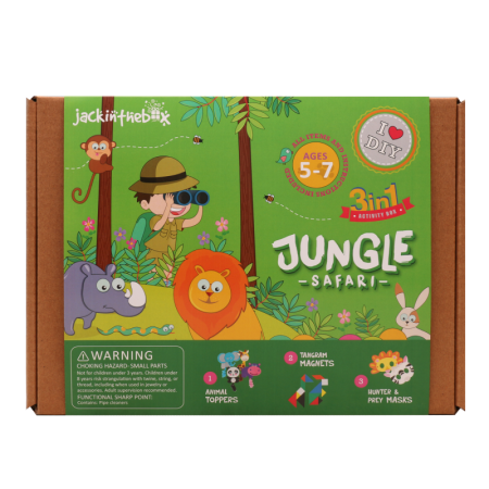 Jack In The Box - Kit Creatie 3-In-1 Safari In Jungla Jack in the box - 1